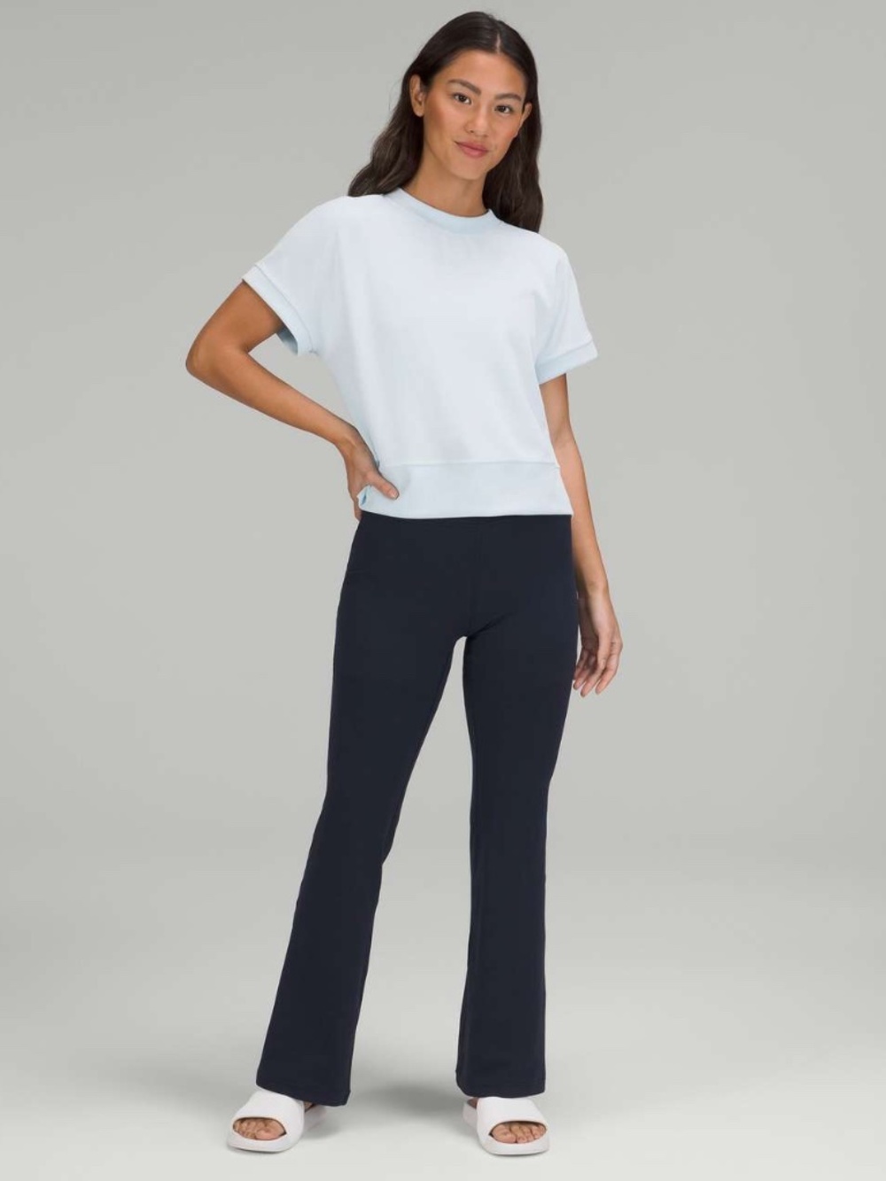Lululemon Light Blue Softstreme Top